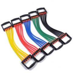 esistance tube chest expander exercise tube