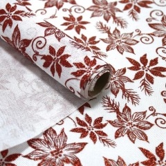 Glitter Printed Ramie Cotton Roll