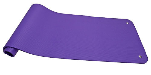 yoga mat with holes