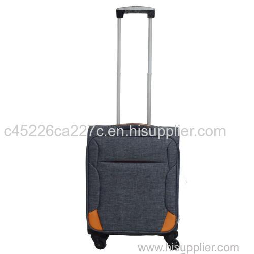 Cabin Upright Soft Snow Fabric Luggage Set