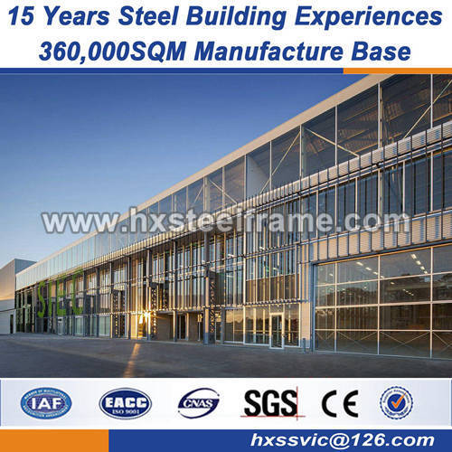 famous steel structures steel portal frame buildings high level manufacture