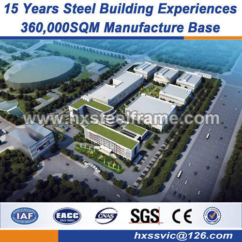 light steel structure prefabricated steel structures ISO 9001 OHSAS 18001