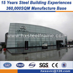 lightweight steel frame prefabricated steel structures elegant appearance