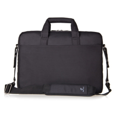 Custom Black Nylon Men Business Portfolio Computer Laptop Bags