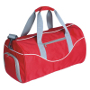 Red Athletic Sports Travel Bag with Shoe Compartment