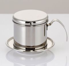 stainless steel drip type vietnamese coffee pot