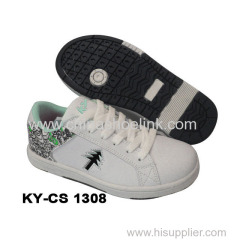 Child skateboard shoes sneakers manufactor