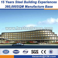 portal frame structure prefabricated steel structures three-span