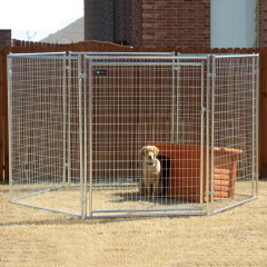 Eco-friendly large space well designed steel wire mesh pet cages