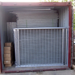 Eco-friendly large space well designed steel wire mesh pet cages