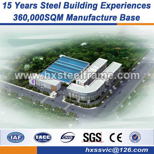 Primary structure metal building structure CE certification