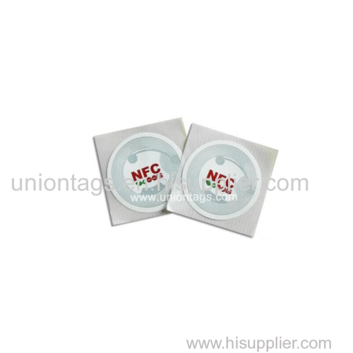 ISO14443A 13.56Mhz NTAG213 NFC rfid taglabelsticker