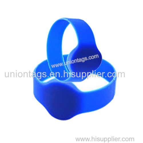 RFID Scan Wristband MF Plus S 2K Silicone RFID wristband with Printing