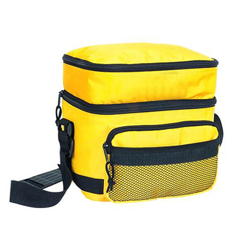 Sling Organizer Lunch Insulated Cooler Bags with Two Compartments