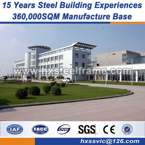 steel frame post frame metal buildings Hot sale factory price