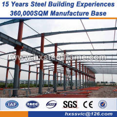 steel frame metal structure buildings high level TEKLA Model