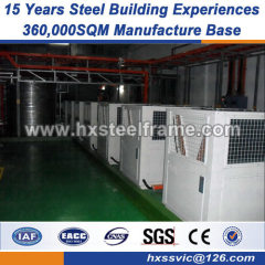 steel structurals steel structure fabrication three-span