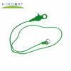 Anti lost casino bungee cord Coil Lanyard with Split Ring/Casino Bungee Cord Lanyard with lobster claw