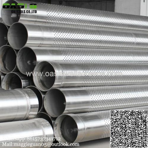 Versatile perforated pipe used for water filter oil well drill with K55 J55 N80 grade