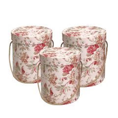 round flower bucket flower shop supplies