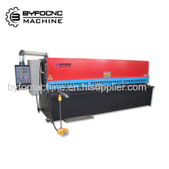 stainless steel hydraulic shearing machine