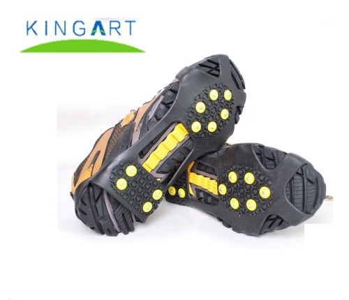 Winter snow ice anti-slip shoe crampons for outdoor climbing and safety hiking