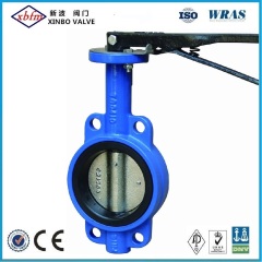 Wafer Type Backed Seat Butterfly Valve