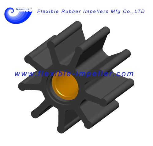 Flexible Rubber Impellers Replace Nikkiso F25KBC & FA25-C & FP25-K Neoprene