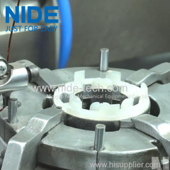 Stator inslot coil winder needle coil winding machine