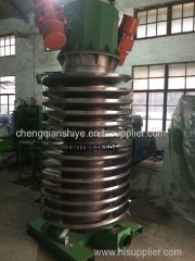 rotating cooling machine rubber cooling conveyor