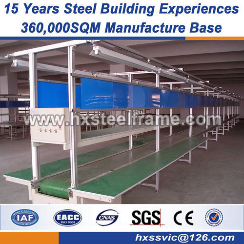 stell frame pre engineered building systems good vibration performance