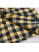 Yellow Plaid Toddler Boys Bow-tie Shirt