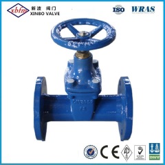 Non-Rising Stem Ductile Iron Metal Seated Gate Valve DIN3352-F5