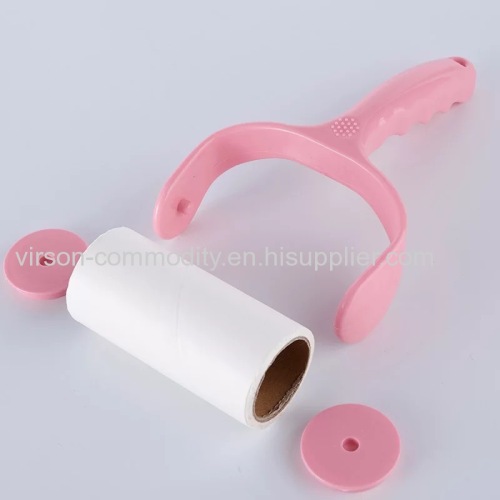 Adhesive Sheet Lint Remover with Handle for Pet Hair Floor Carpets Clothes Furniture