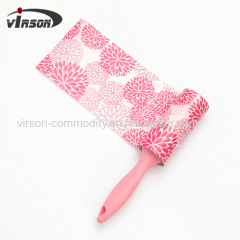 Custom Colorful Portable Travel Size Sticky Lint Roller with PP material handle