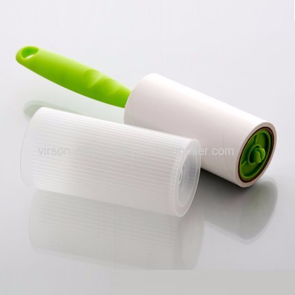 Extra Sticky Pet Hair Lint Roller with Spiral cut sheets