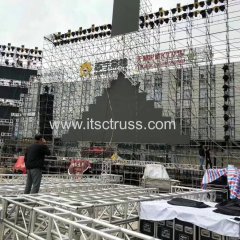 Steel Scaffolding Concerts Setup