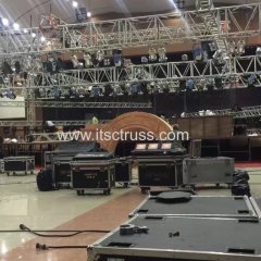 Indoor Aluminum Lighting Truss Stage System Installation