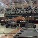 Strong Indoor Aluminum Truss System Installation