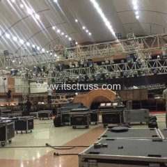 Indoor Aluminum Lighting Truss Stage System Installation