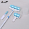 Reusable manual carpet clothes furniture washable clean plastic custom sticky pet hair remover lint roller
