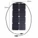 Photovoltaic 28W 18V Semi-Flexible Solar Panel Sunpower Mono Cell Module Kit for Yacht RV Boat Car Charger