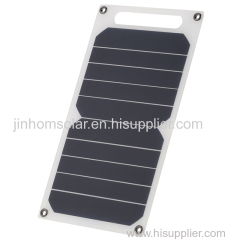 6W 5V Portable Flexible Solar Charger with USB port for Electrical Devices