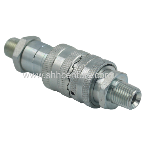 Hydraulic Quick Connect Coupling NPT1/4 Male Thread PARKER 3000 Inerchangeable