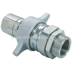 Dump Tracks Thread Type Hydraulic Quick Coupling