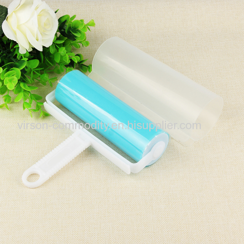 Large Size Washable Sticky Lint Roller Reusable Sticky Remover Brush for Pet Hair Clothes Carpet Curtain Dust