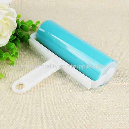 Large Size Washable Sticky Lint Roller Reusable Sticky Remover Brush for Pet Hair Clothes Carpet Curtain Dust