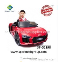 New Kids Toys Ride On Cars Electric Toy Cars For Kids To Ride AUDI R8 Licensed