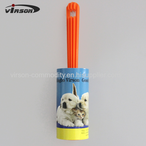 Vertical Plastic Handle Sticky Disposible Lint Roller