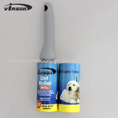 Extra Sticky Pet Hair Lint Roller with Refills